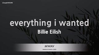 Billie Eilish-everything i wanted (Karaoke Version)
