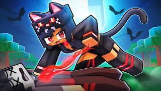 Playing as a VAMPIRE CAT in Minecraft!