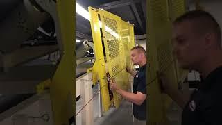 Safe-Guard® Modular Conveyor Flat Guard Removal & Reinstallation