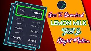 How To Download Custom Fonts in Alight Motion | How To Add Custom Fonts In Alight Motion |