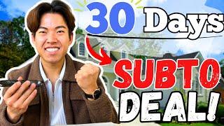 How To Get Your First SubTo Deal in 30 Days!