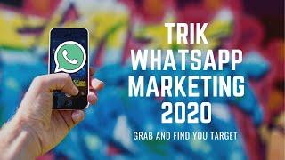 Trik Whatsapp Marketing - Join Group - Grab Member Group - Broadcast Target - Random Number Target