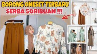 SHOPEE HAUL ONESET TERBARU SERBA 50RIBUAN !!! RACUN PARAHHH