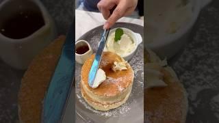 Best fluffy pancake at Tokyo Milk Cheese Factory #shorts #yummy #foodie #satisfying