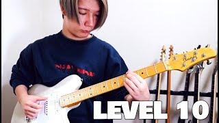 THE 10 LEVELS OF ELECTRIC GUITAR - ICHIKA