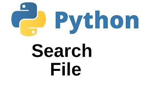 Python Search Text File Program