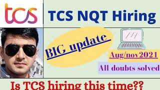 TCS NQT August 2021|updates on TCS nqt August|Application started|TCS NQT REGISTRATION 2021|#tcsnqt