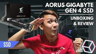 Speeding in drive KILLS!!! - Gigabyte Aorus Gen4 SSD Unboxing & Impressions #97