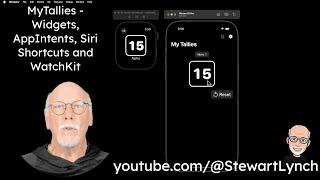 MyTallies Widgets, AppIntents, Siri Shortcuts and WatchKit