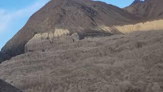 Moon Land hill in Ladakh