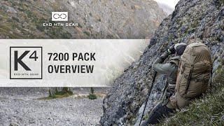 K4 7200 Pack Overview — Exo Mtn Gear