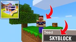BEST SKYBLOCK SEED in CRAFT WORLD MASTER BLOCK GAME 3D!!?!?!