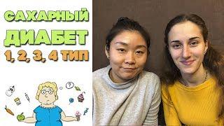 Сахарный диабет 1, 2, 3, 4 тип | Рекомендации при сахарном диабете