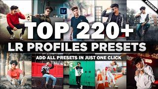 Top 220+ Profiles Lightroom Mobile Presets | Lightroom Mobile Xmp Presets | Lightroom Editing