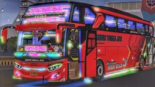 KODENAME TERBARU XHD TO JB3 VOYAGER FULL STROBO 12 TUMPUK+RUNNING TEKT || BUSSID V3.7.1