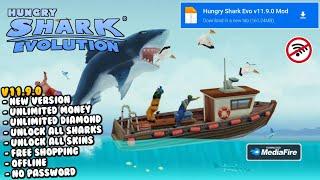 HUNGRY SHARK EVOLUTION MOD APK v11.9.0 Latest Version 2024 - Unlimited Coin & Diamond