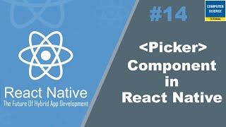 Picker Component in React Native