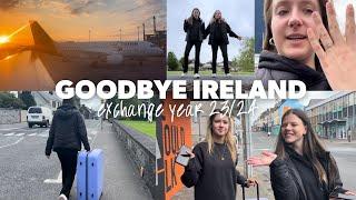 leaving IRELAND  exchange year ireland | Sina Vlog 14