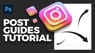 How to Create GUIDES for INSTAGRAM Post in Photoshop