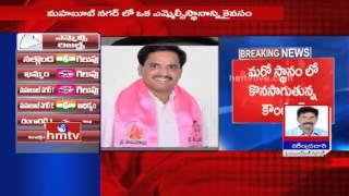 MLC ELection Results Live | Competition Between TRS, Congress In Mahabubnagar | HMTV