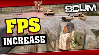 SCUM - How to GAIN FPS! Memory leak FIX and other Tips and Tricks + PvP