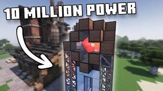 Making Millions of Power in Minecraft Create Mod