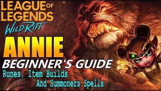 LoL Mobile Wild Rift Annie Beginner's Guide [Runes, Item Builds and Summoner Spells]