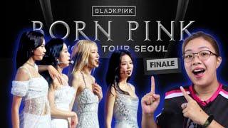 REACTION BLACKPINK BORNPINK CONCERT FINALE SEOUL FULL #blackpinkreaction