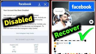 We Disabled Your Account Facebook Disabled Account Recovery 2025 How to Recover Disabled Account