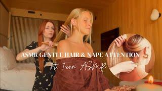 ASMR I created a wonderfully relaxing Hair and Back session on @TheFernASMR In Beautiful Amsterdam