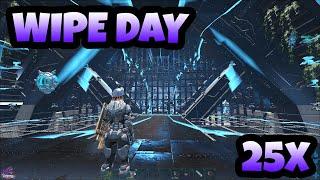 WIPE DAY But On a 4Man Server | Ark Unofficial PvP | FusionPvP25x