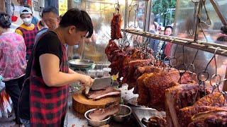 Amazing Cutting Skills! Morning Sold Out 10 Roasted Pigs | Vietnamese Street Food