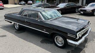 Test Drive 1963 Chevrolet Impala W-Series 348 4 Speed $36,900 Maple Motors