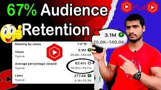 Audience Retention Kaise Badhaen | How To Increase Audience Retention | Audinece Retention Meaning √