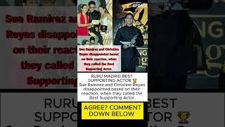 GOOD NEWS OR FAKE NEWS     RURU MADRID BEST SUPPORTING ACTOR    #viralvideo  #love #movie