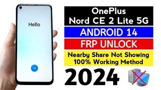 OnePlus Nord CE2 Lite 5G (CPH2381) Frp Bypass Android 14 (Without Pc).