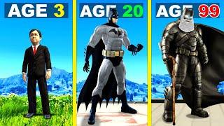 Surviving 99 YEARS As BATMAN In GTA 5 ...