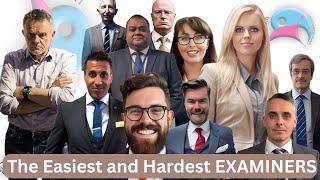 Who are the Hardest and Easiest Examiners