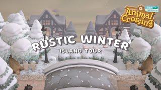 Charming Winter Countryside Island Tour // Animal Crossing New Horizons