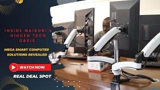 "Inside Nairobi's Hidden Tech Oasis  Mega Smart Computer Solutions Revealed!  | Real Deal Spot"