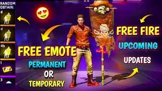 FREE CLAIM PIRATE'S FLAG EMOTEFREE FIRE UPCOMING EVENTS AND UPDATES 