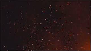 Fire particles black screen video background || smoke green screen video for your youtube video use