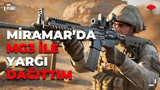 MİRAMAR'DA MG3 İLE YARGI DAĞITTIM! [PUBG]