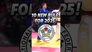 NEW JUDO RULES FOR 2025!