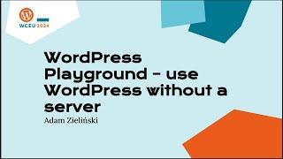 WordPress Playground – Use WordPress Without a Server