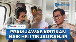 Pramono Buka Suara seusai Dikritik Tinjau Banjir Pakai Helikopter: Bukan untuk Gagah-gagahan