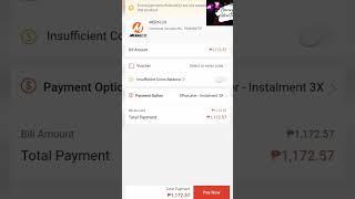 Pay Meralco Bills using SpayLater.