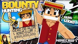 BOUNTY HUNTING in this "NEW" ONE PIECE ADDON!?? | Minecraft [Bedrock Edition]