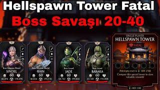 Hellspawn Fatal Geldi  | Boss Savaşı 20-40 | Mk Mobile