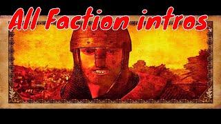 Medieval 2 Total War. All Faction intros.